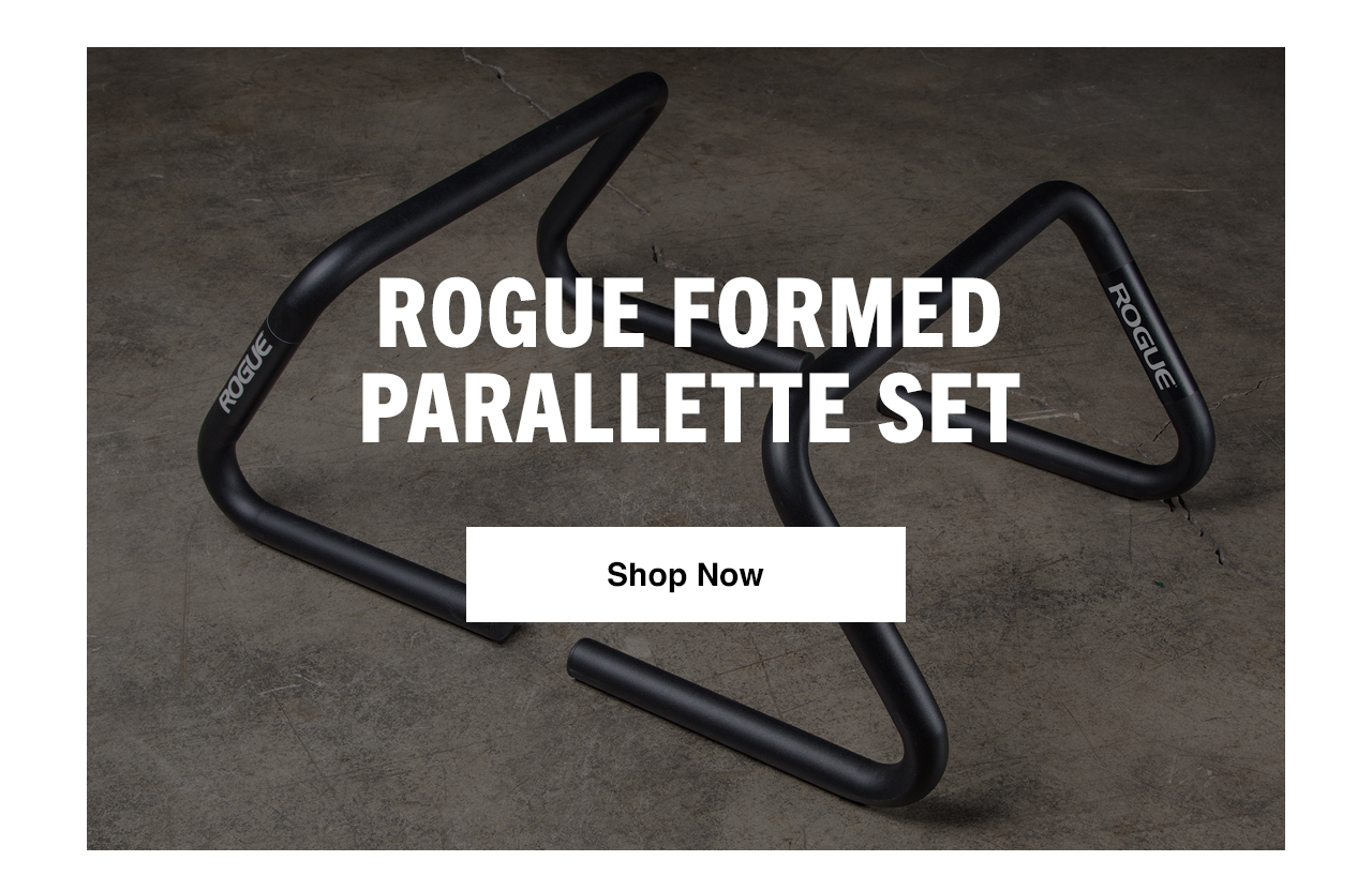 Rogue formed parallette hot sale set